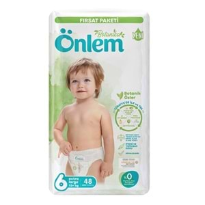 Önlem Çocuk Bezi Bağlamalı XL No:6 48 Adet