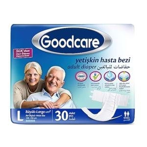 Goodcare Bağlamalı Hasta Bezi 30 Adet Large