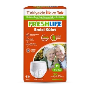 Freshlife Hasta Bezi Külot 30 Adet Medium