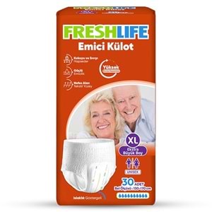 Freshlife Hasta Bezi Külot 30 Adet XLarge