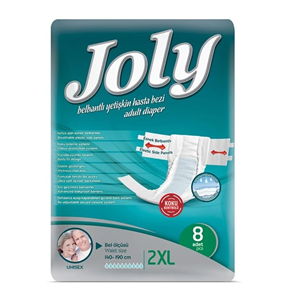 Joly Bağlamalı Hasta Bezi 8 Adet XXL