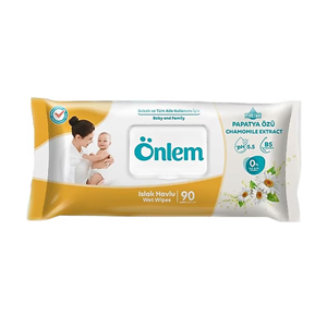 Önlem Islak Havlu Papatyalı 90 Adet