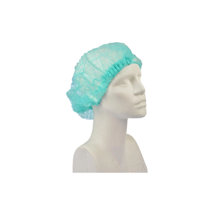 Yeşil Saç Bonesi 45 X 52 Cm çift Lastik 100 Adet