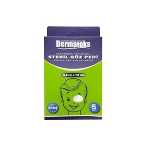 Dermateks Kendinden Yapışkanlı Non Steril Göz Pedi Çocuk 5li