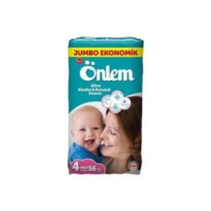 Önlem Çocuk Bezi Bağlamalı No:4 56 Adet