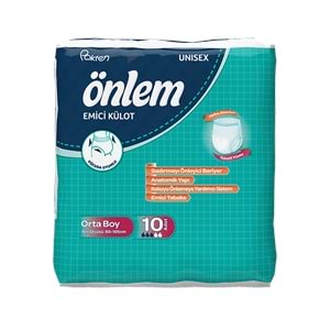 Önlem Hasta Bezi Külot Medium 10 Adet