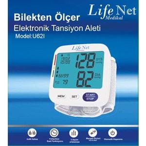 Life Net Tansiyon Aleti Bilekten U621