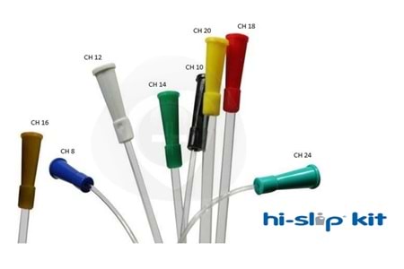 Hi-Slip Hidrofilik İdrar Sondası Kit 30 Cm Ch 10