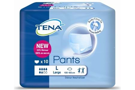 Tena Pants Normal Külot 10 Adet Large