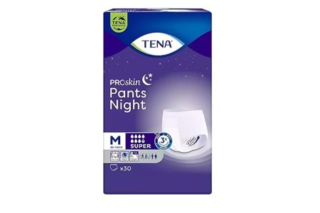 Tena Proskin Pants Super Night Emici Külot 30 Adet Medium (7,5 Damla)