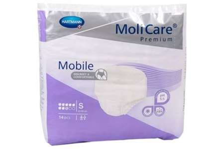 Molicare Premium Mobile 8 Damla Külot Mor S (14 Adet)