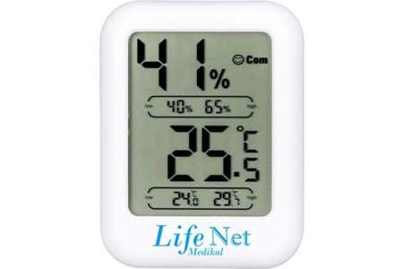 Life Net Isı ve Nem Ölçer HTC-5