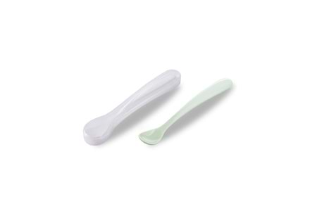 Mamajoo 2xBeslenme Kaşığı Powder Green&Saklama Kutusu