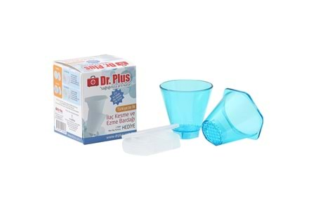 Dr. Plus İlaç Kesme ve Ezme Bardağı