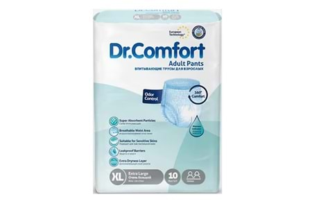 Dr. Comfort Hasta Bezi Külot XL 10 Adet