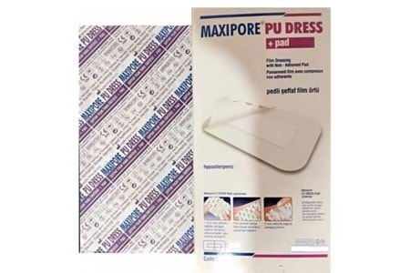 Maxipore Pedli Şeffaf Film Örtü 9X30 Cm