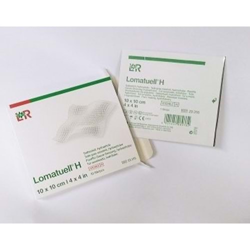 LR Lomatuell H Yapışkansız Hidrofobik Merhemli Tül Örtü 10X10Cm