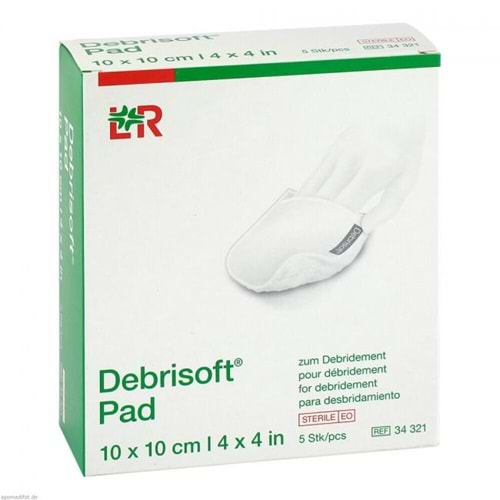 LR Debrisoft Pad Steril Yara Depritman Pedi 10X10Cm