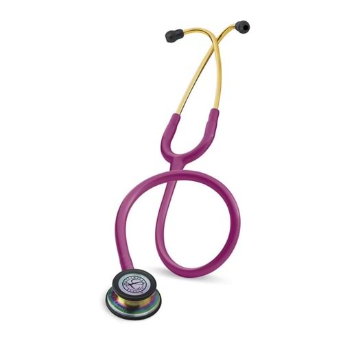 3M Littmann Classic III Steteskop Fuşya Hortum, Gökkuşağı Dinleme Çanı