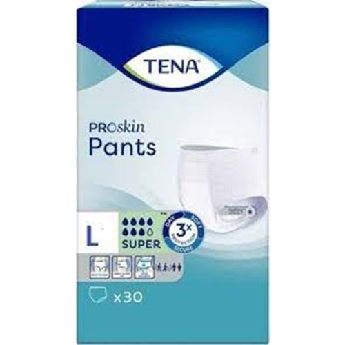 Tena Proskin Pants Super Külot 30 Adet Large (7 Damla)