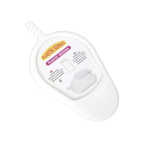 Sürgü Plastik Lüx Beyaz