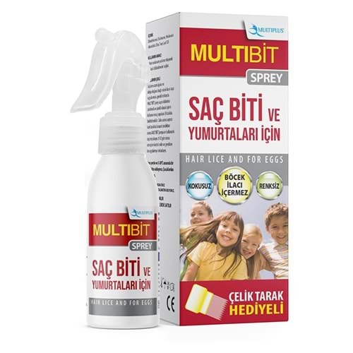 Multibit Saç Biti ve Yumurtaları İçin Sprey 100 Ml