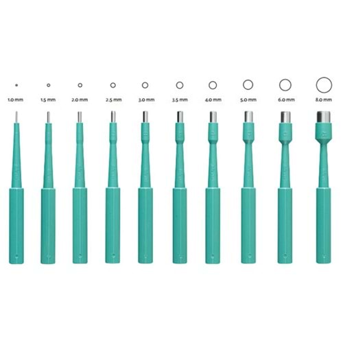 Biyopsi Pançı Paslanmaz Çelik 4.0 mm (10 Adet)