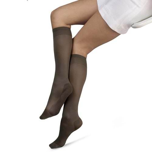 Solidea Relax Unısex Dizaltı Varis Çorabı 70Den Nero M