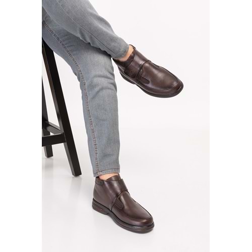 Dia Comfort Ortopedik Bothe Diyabetik Erkek Ayakkabı - Kahve - 44