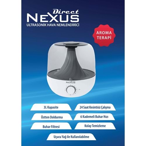 Nexus Ultrasonik Hava Nemlendirici Direct-1