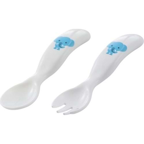 Mamajo Kaşık Seti Mavi Fil
