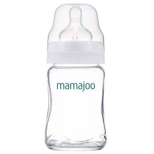 Mamajoo Cam Biberon&Biberon Emziği 180 Ml - No: 1