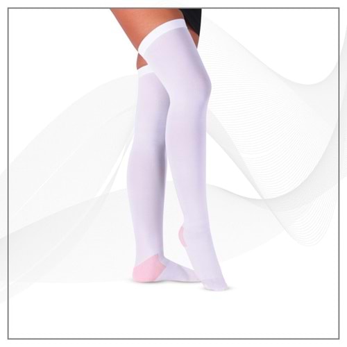 Case Kasığa Kadar Antiembolizm Varis Çorabı L