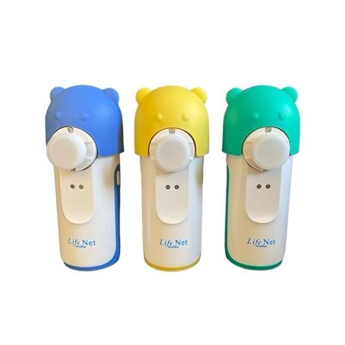 Life Net Mesh Usb Girişli-Pilli Nebulizatör MY-132 - Mavi