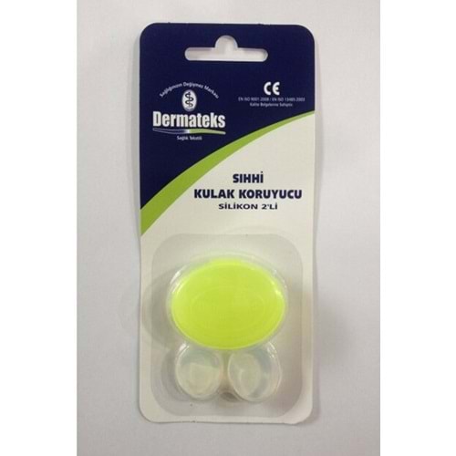 Dermateks Kulak Koruyucu Silikon 2 Adet