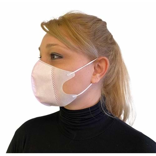 Corelife Meltblown 4 Katlı Yetişkin Maske Pembe 50 Adet