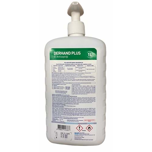 Derhand Plus El Dezenfektanı 1Lt
