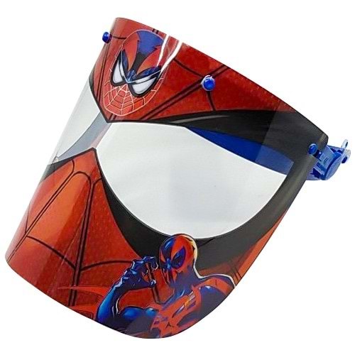 Erkek Çocuk Siperlik Spiderman Desenli