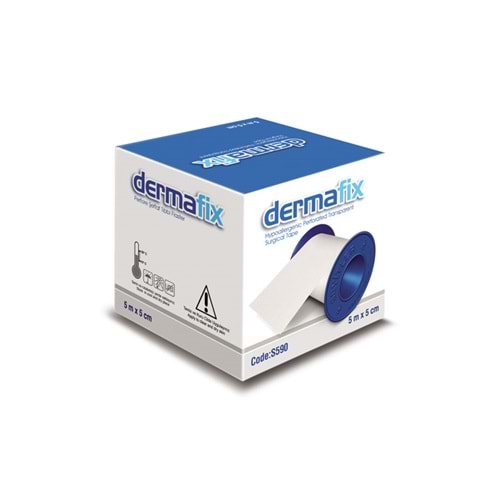 Dermafix Perfore Şeffaf Tıbbi Plaster 5M X 5Cm