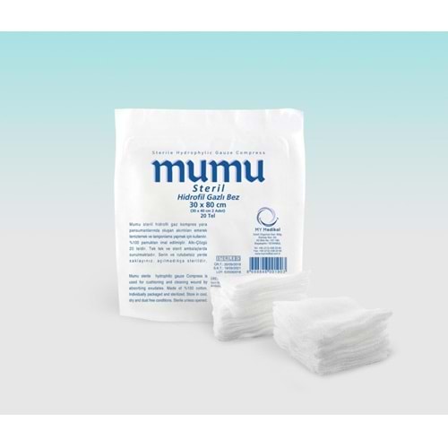 Mumu Steril Gaz Kompres 30CmX80Cm