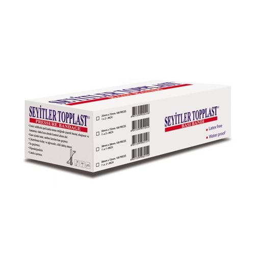 Seyitler Topplast Bası Bandı 38mm X 38mm