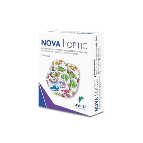 Nova Optic Göz Pedi Pediatrik 5 li Paket
