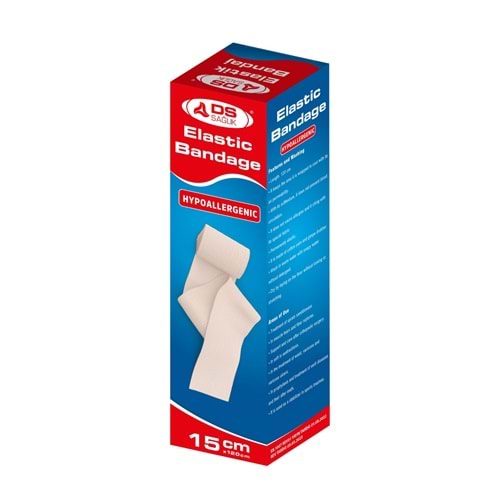 Ds Sağlık Elastik Bandaj 15 Cm X 120 Cm