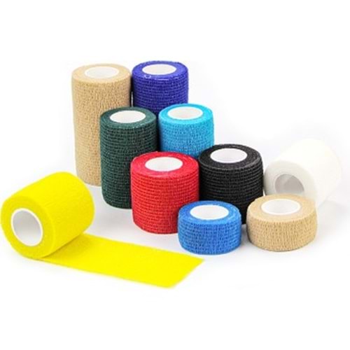 Ds Sağlık Coban Bandajı 10 Cm X 4,5 Mt Kırmızı