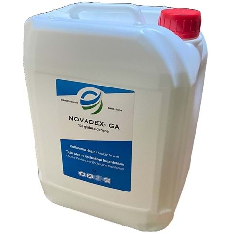 Novadex-Ga Tıbbi Cihaz ve Endoskop Dezenfektanı 5 lt