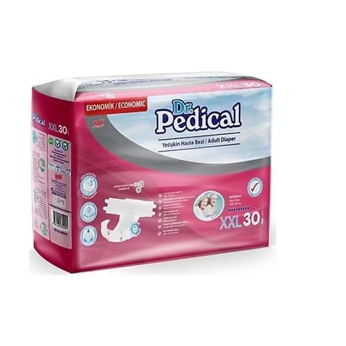 Dr. Pedical Hasta Bezi Bağlamalı XXLarge 30 Adet
