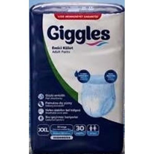 Giggles Hasta Bezi Külot 2XL 30 Adet