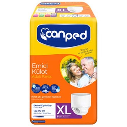 Canped Külot 8 Adet XLarge