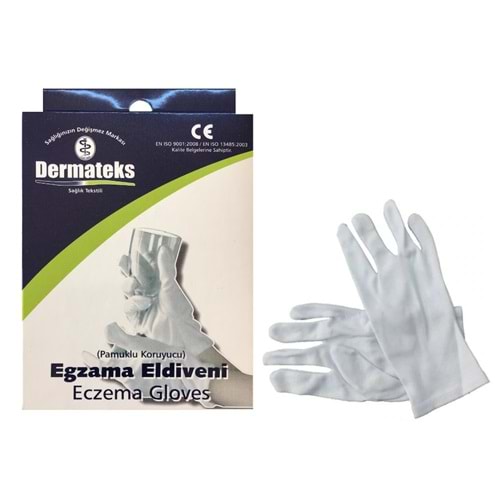 Dermateks Pamuklu Eldiven Egzema Medium