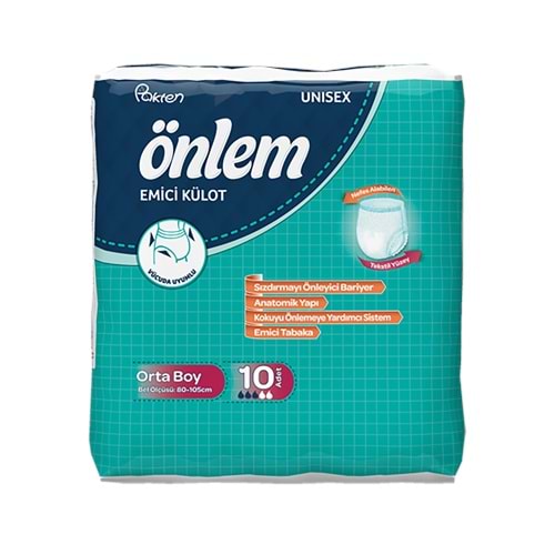 Önlem Hasta Bezi Külot Medium 10 Adet